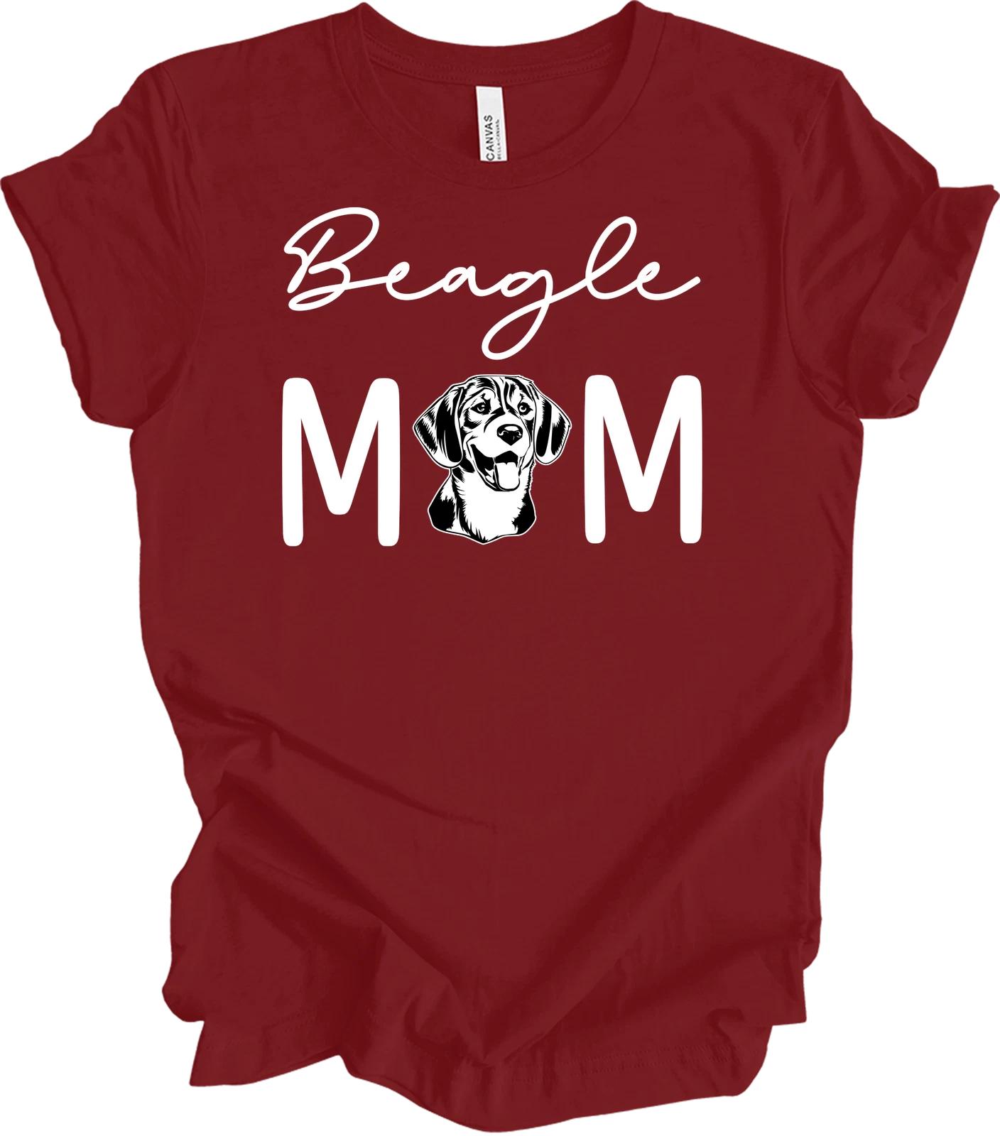 Beagle Mom Shirt - Cute Beagle Dog Lover Gift - Best Beagle Mom T shirt 3XL