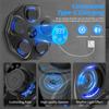 Music Boxing Machine with 9 Modes & 9 Speeds, Wall-Mounted Electronic Punching Trainer for Adults & Kids