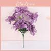 Christmas Decorative Flower With Bright Colors Party Home Decor Fake Flowers