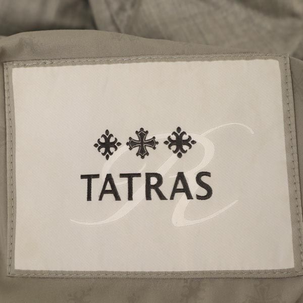 TATRAS Long sleeve down coat 3 Gray Hanger with case Women Used