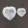 Resin Casting Molds Geometric 3D Heart-Shaped Silicone Mold Candle Soap Making Candle Supplies Valentine'S Day Mold