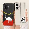 For Vivo V60 Lite v 60 5G Case Rabbit Painted Cover Soft Silicone Matte Phone Case For VivoV60 V 60Lite 4G 5G Cover animal Capa