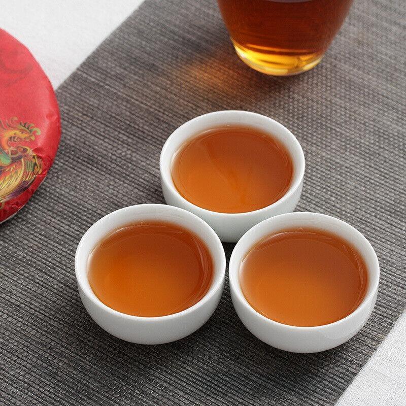 200g Cake Tea Yunnan Dian Hong Tea Fengqing Black Tea Ancient Tree Sun Red