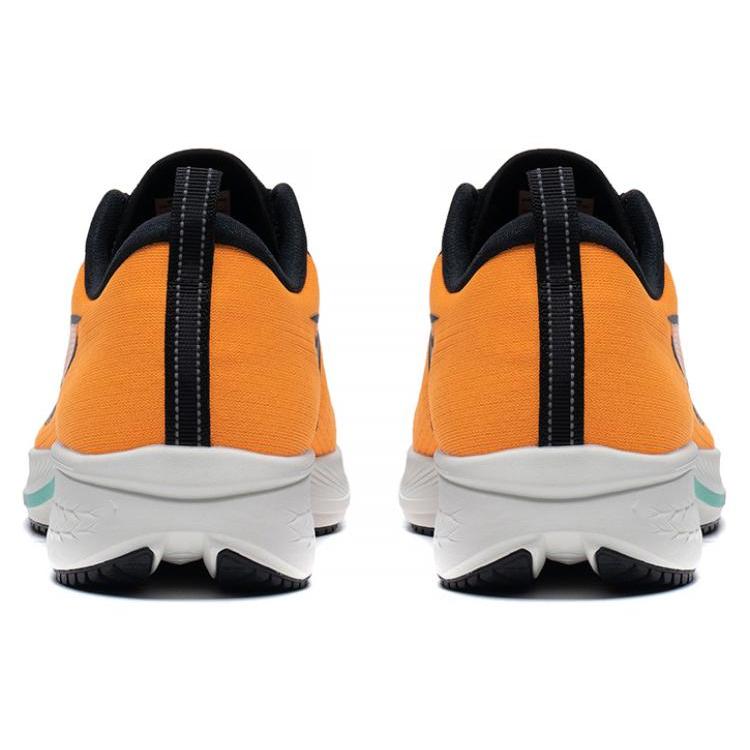 New LiNing Red Hare 6 Slip Resistant, Abrasion Resistant, Lightweight Low Top Running Shoes Men's Orange ARMT015-11