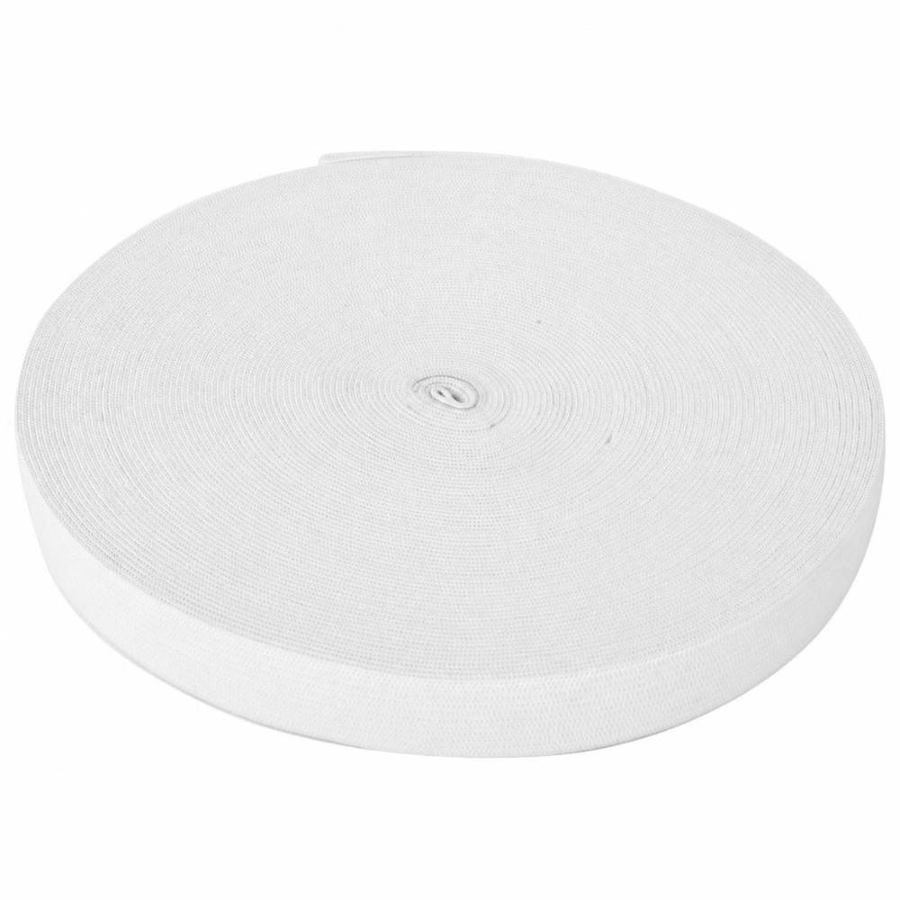 1pcs Plain Woven Tape Knitted Elastic Band 20mm Width Stretch Sewing Tape For DIY Crafts
