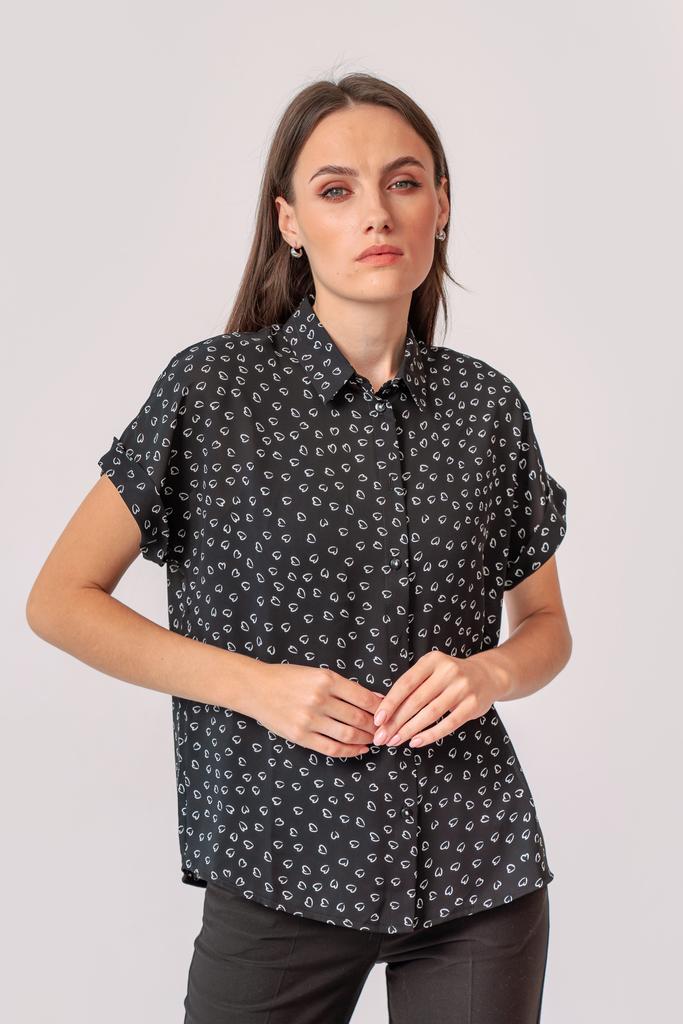 Bluză lejeră de vară cu mâneci scurte