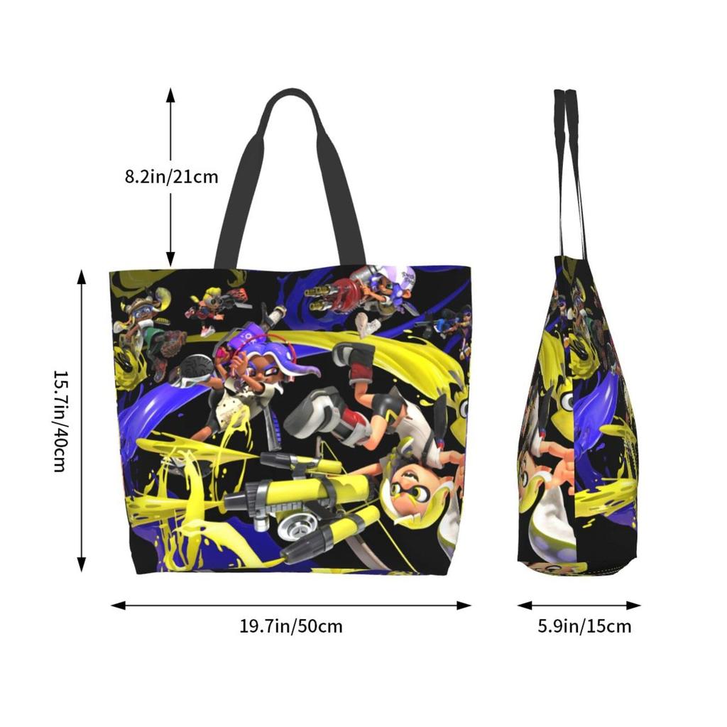Anime Character Goods Popular Body Bag Bag Shopping Bag Large Capacity Tote Bag Bear School Handbag Cosmetic Bag Eco Bag Convenience Store Bag