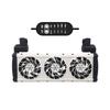 Aquarium Chiller Fan 5-Speed Adjustable Fish Tank Cooler Quiet Fish Tank Cooling Fans For Home Bedroom Office Dorm Apartment