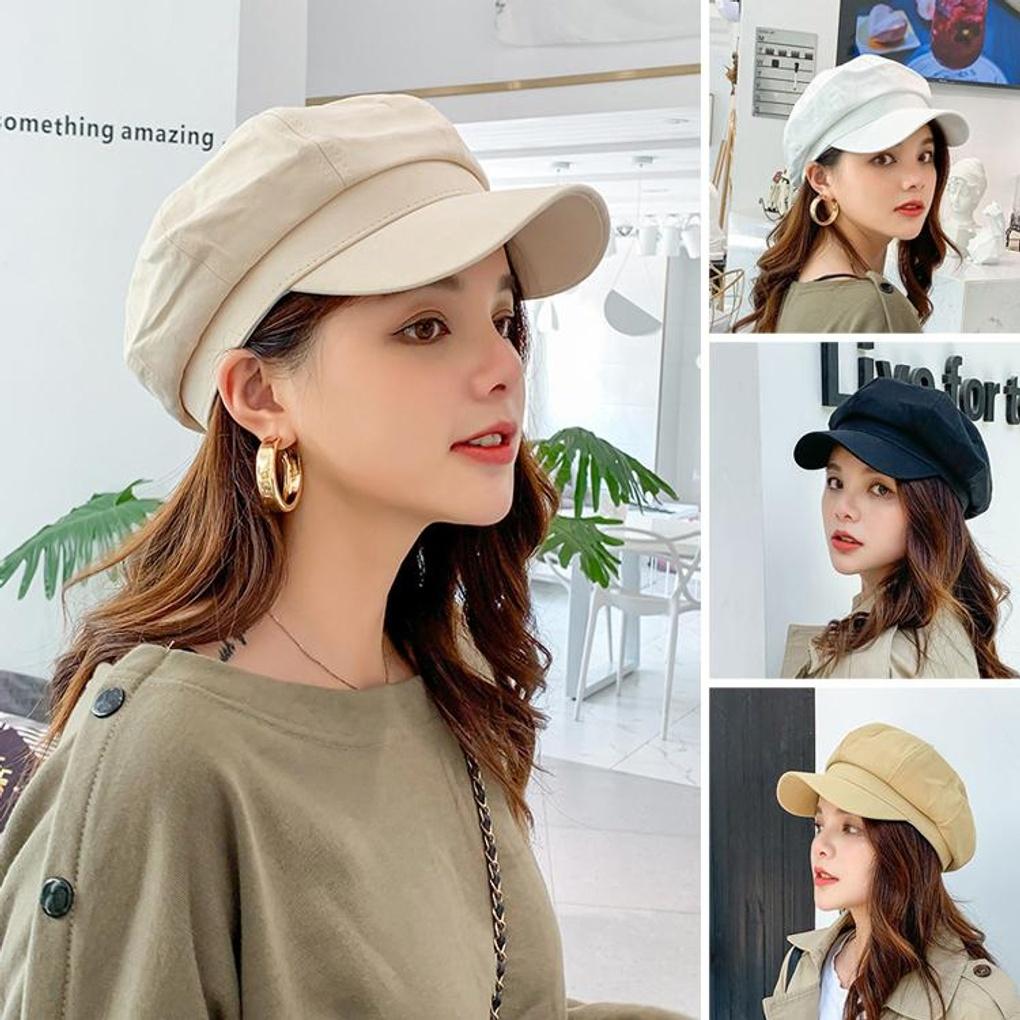 Women's Fashion Daily Trend Basic Newsboy Cap