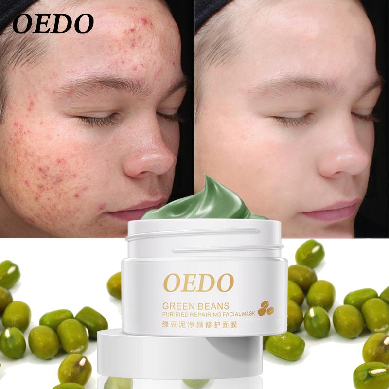 Cleansing Moisturizing Face Mask with Green Beans 50g