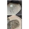 Hip Hop Punk Cross Stud Earrings Personality Trendy Jewelry For Men And Women