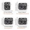 Klare Kopfhörerhüllen Hülle Für Airpods Pro3 4 Pro 1 Pro2 3 2 Blumenstempel-Muster