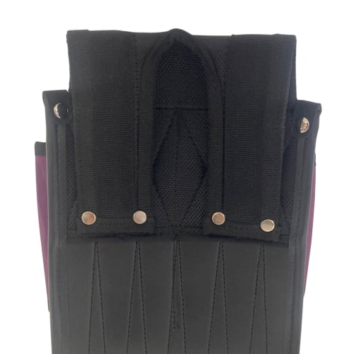 Kozuchi Worktime Radical Electrician's Waist Pouch, 2-Drawer, All-Purpose, Camouflage Purple, KNR-13MPL