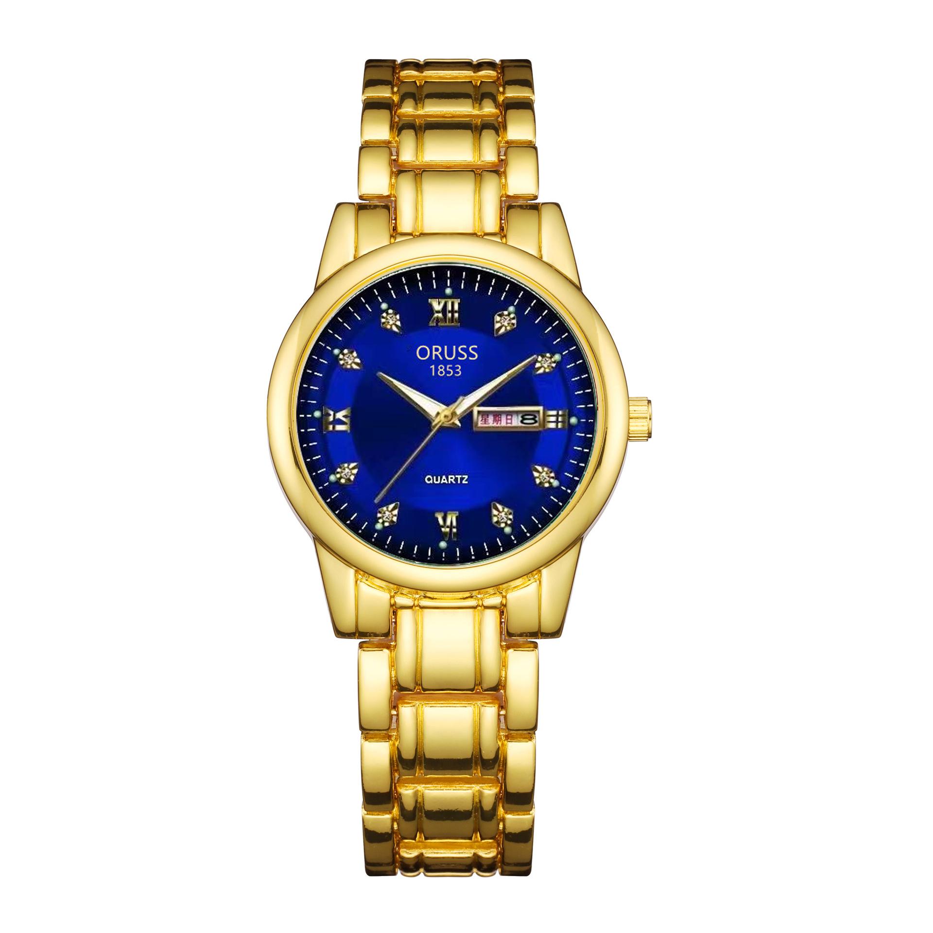 Watch Ladies Watch Waterproof Women S Watch Steel Belt Watch Dual Calendar Quartz Watch Fashion Watch