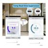 Tuya WiFi Temperature Sensor with External 9.8ft Probe Cable, Smart Life Digital Thermometer Detector for Freezer Water Tank Pool Home Greenhouse,