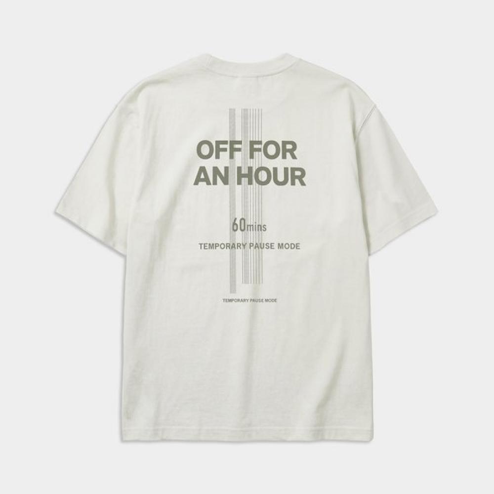 Weekhour Graphic T shirT Ivory