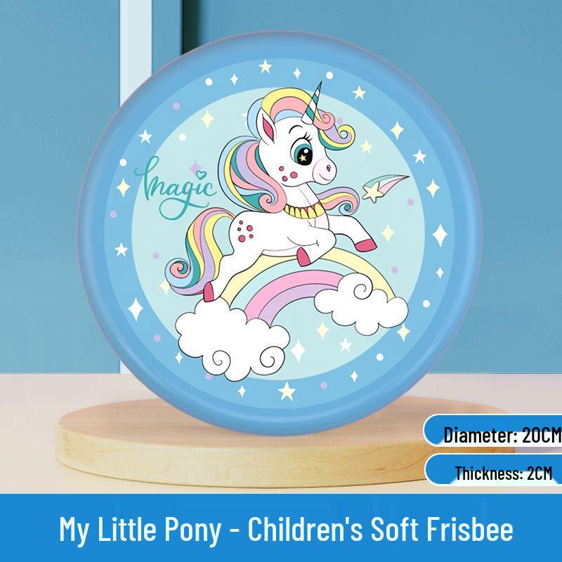 Kids' Soft Safety Frisbee for Outdoor Fun: Boomerang and Competitive Sport Toy for Parent-Child Interaction