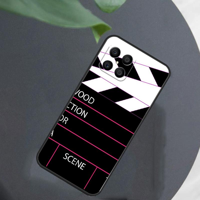Clapper Board For Honor Magic 7 Lite 6 5 8 Pro Case For Honor 200 400 70 90 X8c X8b X9a X9b X9c X9d Win RT