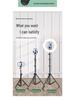Adjustable Dual Phone Tripod with Fill Light for Outdoor Live Streaming and Photography