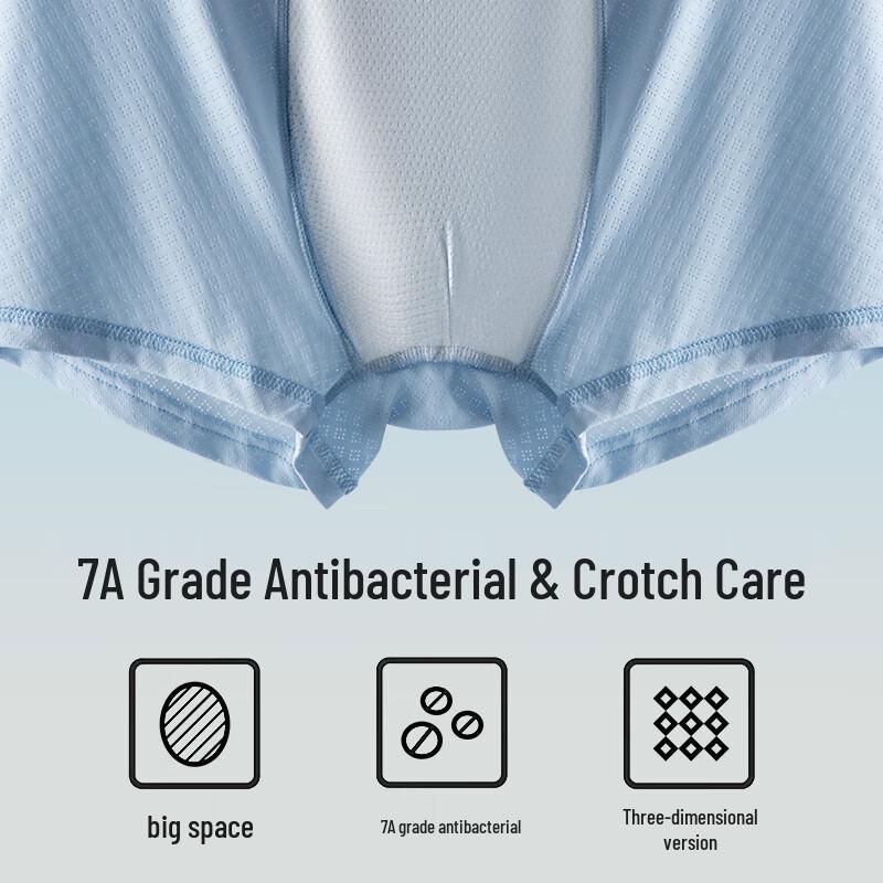 MaoRen Men's Breathable Boxer Briefs 4-Pack