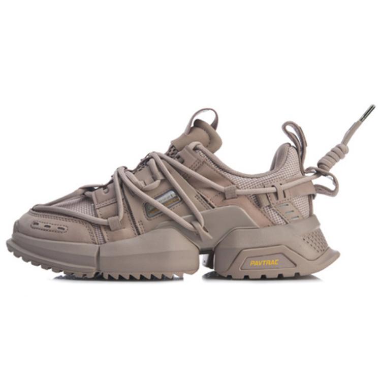 

New LiNing Pan Gu Cushioning, Slip Resistant, And Abrasion Resistant Low Top Sports Casual Shoes Men s Khaki AGLP075-8 41