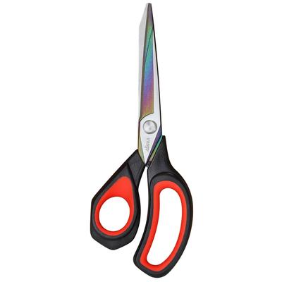 LIVINGO Professional Scissors with Sharp Titanium Blades for Cutting and Various Premium Stainless Steel Construction with Rubber 254mm Left-Handed