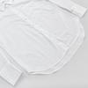 Spring and Summer Simple Loose Fit White Shirt Casual Fashion Mid-Length Top for Women