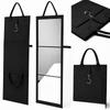 Foldable Travel Mirror Shatterproof Makeup Mirror Makeup Mirror Full Body Mirror  Dormitory