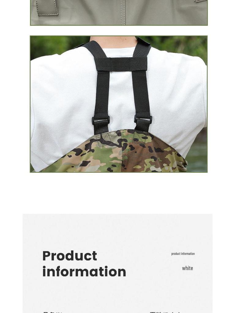 Ultra-light Waterproof Cationic Taslon Strap Fishing Waders - Wear-resistant Outdoor Sea-fishing Gear