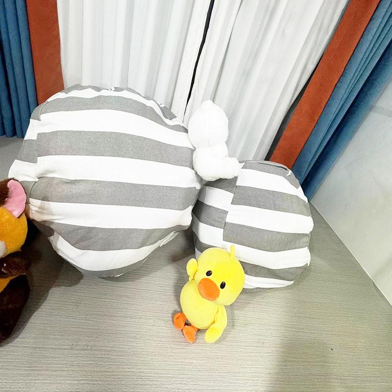 Large-Capacity Creative Kids' Zipper Storage Bag - Bean Bag Style Organizer for Plush Toys, Comforters and Travel