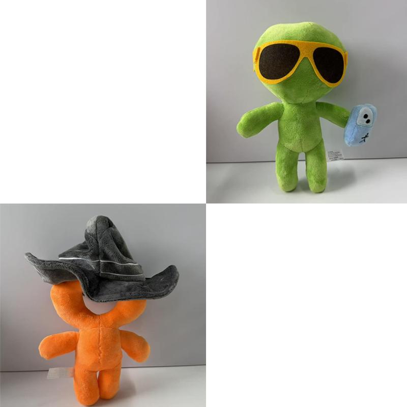Cute Alan Becker Stick Youtoz Plush Toy Soft Stuffed Stickman Doll Cartoon Animation Character Collectible Gift Birthday Present