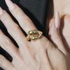 Bague - LUXENTER - Ruven - Or jaune 18 carats - Largeur 14,6 mm - Femme