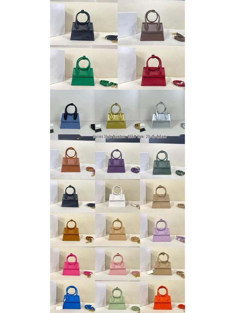 Jac Niche Square High-End Versatile Women's Tote & Crossbody Bag