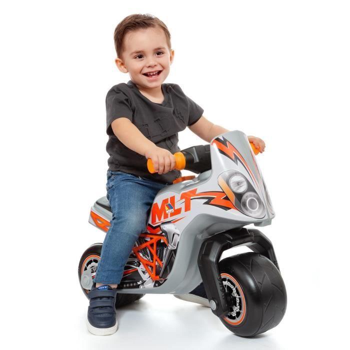 Jeździk - MOLTO - CROSS RACE MLT - Terenowy - Szary/Pomarańczowy - 29 cm