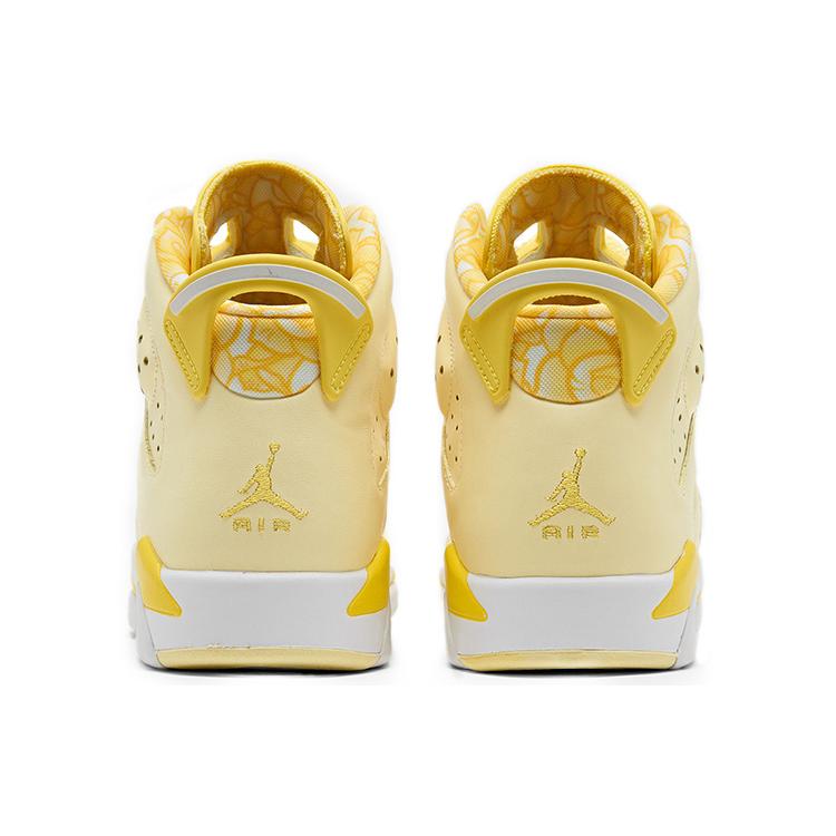 Jordan 6 Retro Dynamic Yellow Floral GS 543390-800