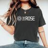 La T-shirt Kpop Rose Estetica Magliette KPOP Back To Me Maglietta Top Gruppo Coreano Donna Maniche Corte Top Regalo per i Fan
