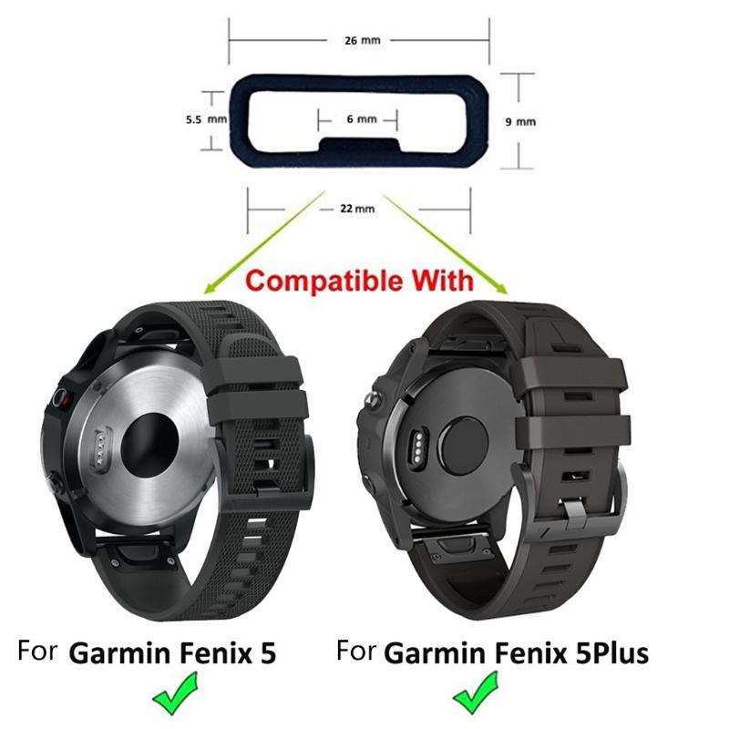 2S/ S/Vivomove 3s Watch with Rubber Band Silica Gel Fixed Buckle Watch Band Ring