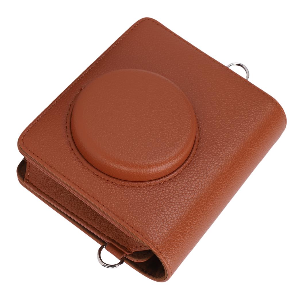 PU Leather Case Fit for MS300 2 In 1 Camera and Photo Printer Camera Ive Bag with Shoulder Strap