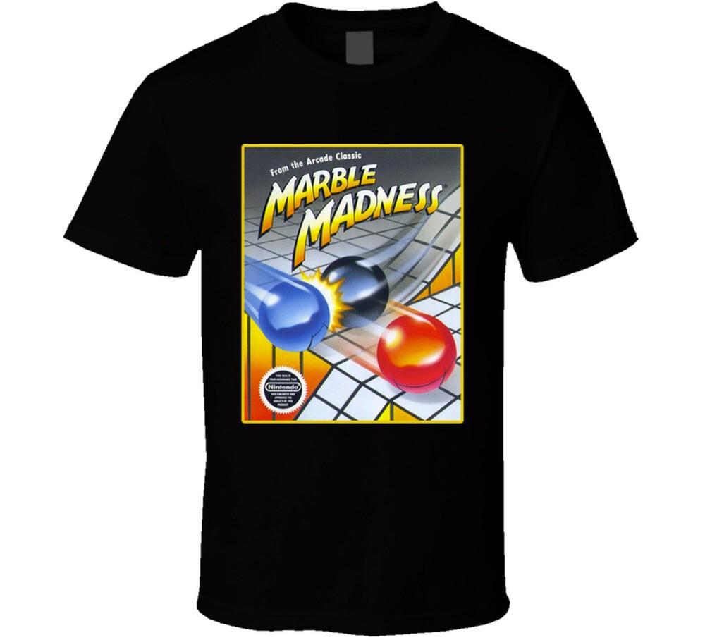 Marble Madness Nes Video Game Cover T Shirt Unisex T-Shirt XXL