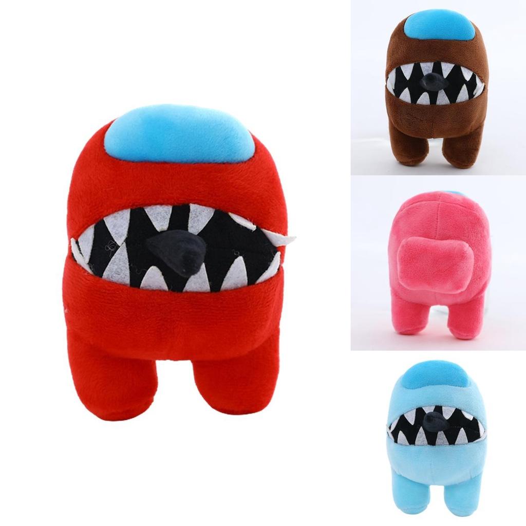 New Among Us Plush Toy Cartoon Wolf Plushie Soft Stuffed Animal Doll In-stock