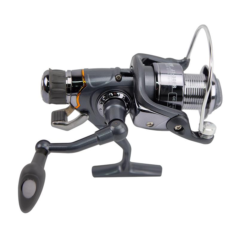 High-Quality Metal Spinning Fishing Reel Double Brake Carp Reel with Dual Drag System 5.1:1 Smooth Performance