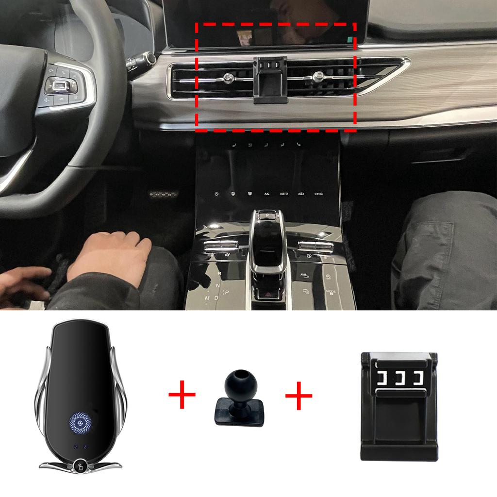 Car Mobile Phone Holder for Chery EBRO S800 Tiggo 8 PRO MAX PHEV 2025 2026 2027 GPS Bracket Navigation Stand Auto Accessories