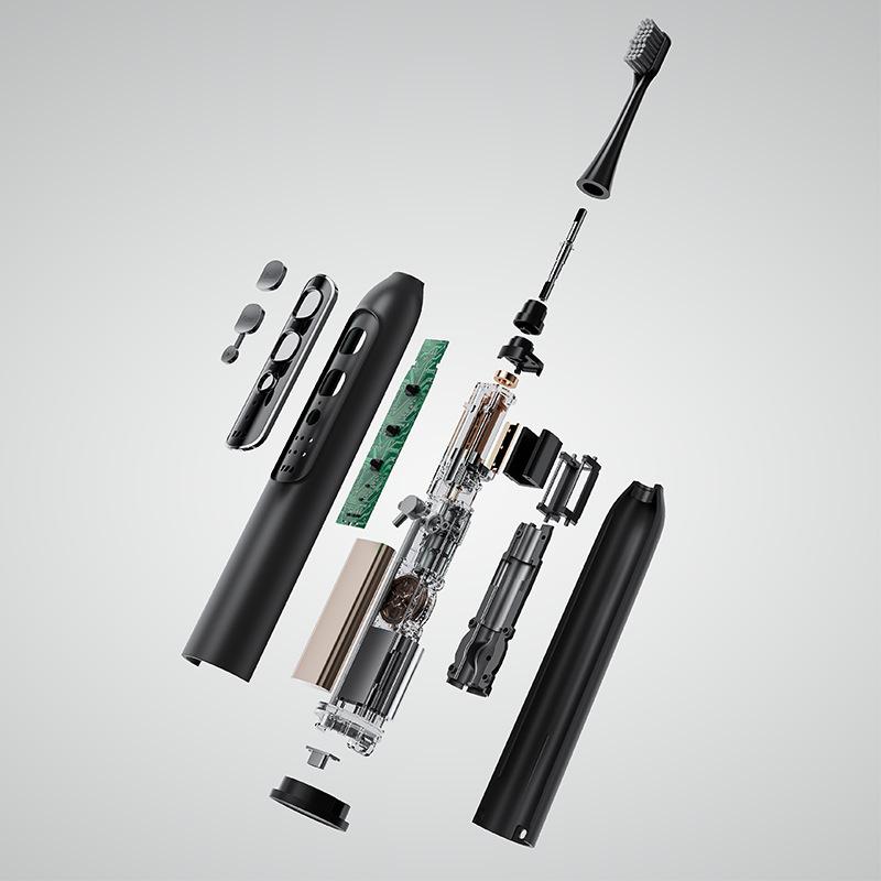 Multifunctional Electric Toothbrush Rinsing and Washing 3-in-1 Adult Model Home Hanging Magnetic Sonic Rinser