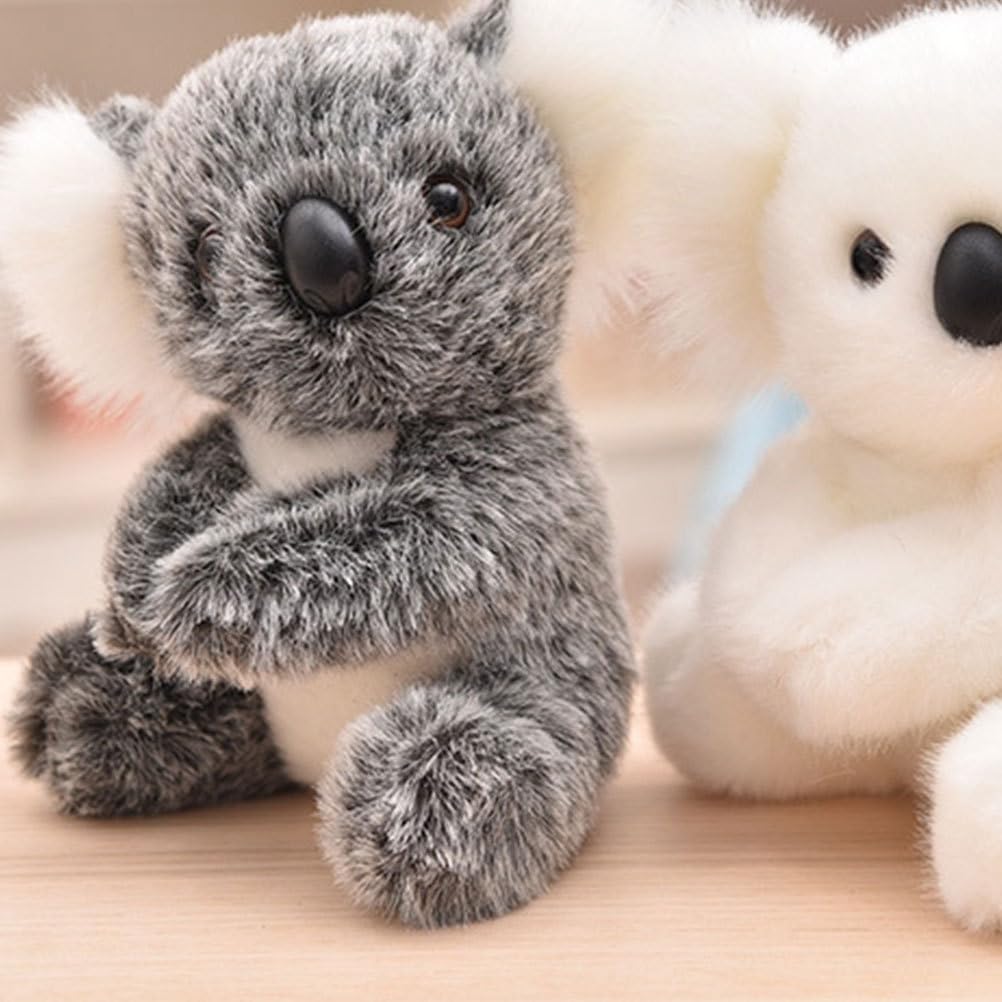 Cute, soft, fluffy koala toy with a gentle touch. A super adorable gift for Christmas, anniversaries, New Years, and birthdays.