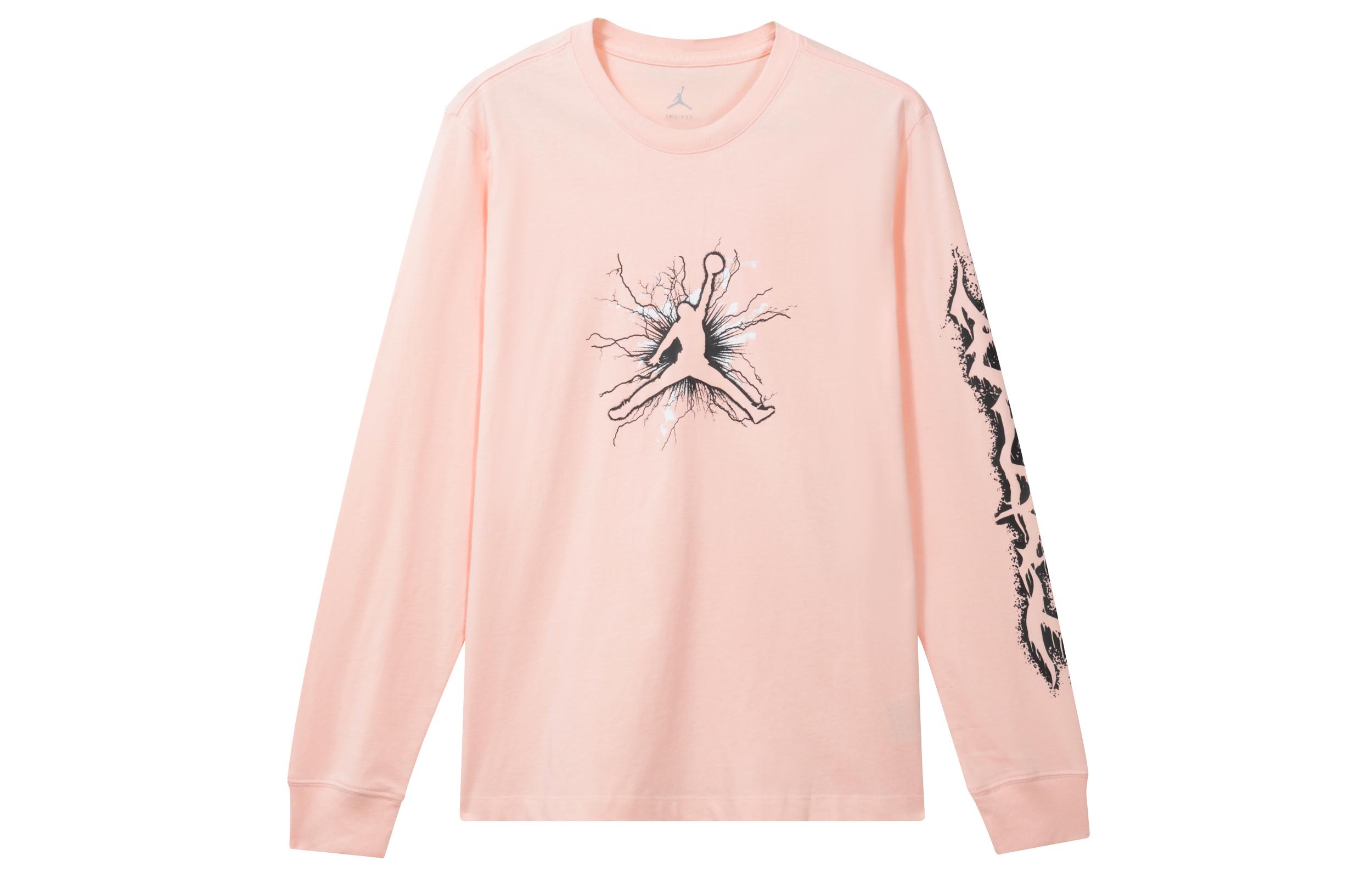 Jordan T-Shirt Herren Legend Pink XL white