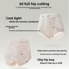 Big Size Female Summer Thin Sexy Lace Mulberry Silk Extension Crotch Without Mark in High Waist Triangle Briefs