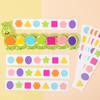 Montessori Magnetic Caterpillar Puzzles Children'S Toy Color Shape Matching Logical Thinking Training Puzzle Board Game For Kids