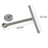 ABJI-Shower Squeegee Glass Clean Scraper Hanger Floor Window Cleaning Water Wall Hanging With Handle, C