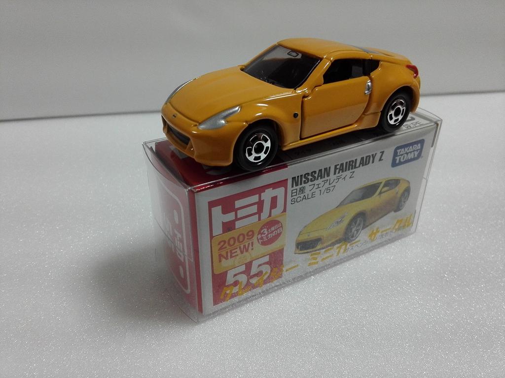 Out of Print Tomica No. 55 Nissan Fairlady Z YE Crazy Miniature Car Circle with Case
