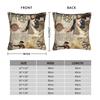 Napoleon Bonaparte Crossing the Alps Pillowcase Printed Polyester Cushion Cover Decor Art Throw Pillow Case Cover Seat Zipper